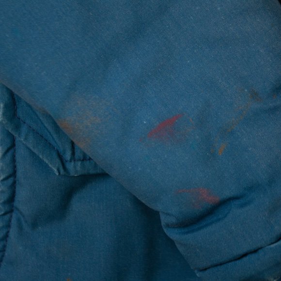 Vintage 80s The North Face Blue Poly Fill Jacket- Brown Label, Made in USA - Picture 8 of 14